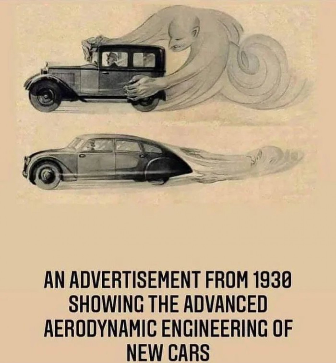 Illustrate the concept of aerodynamics