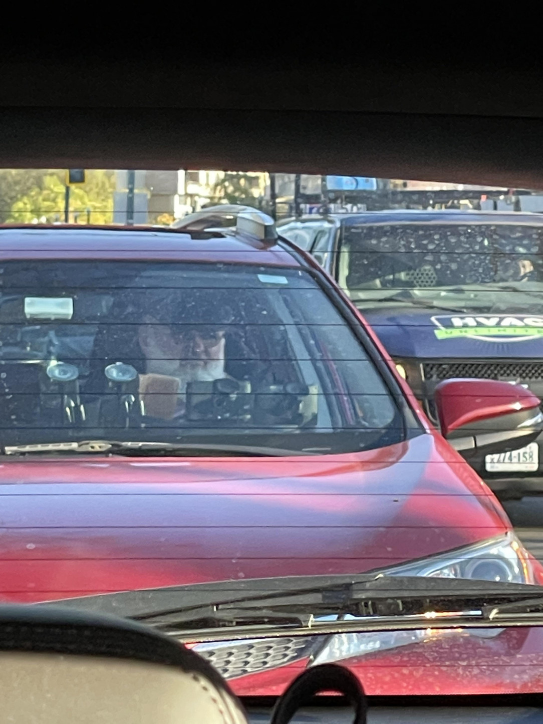 Why would someone have 5 phones mounted in their car?