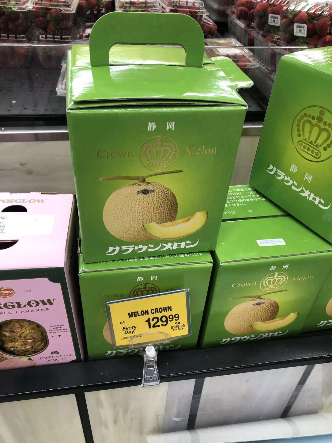 One expensive melon! WTF!