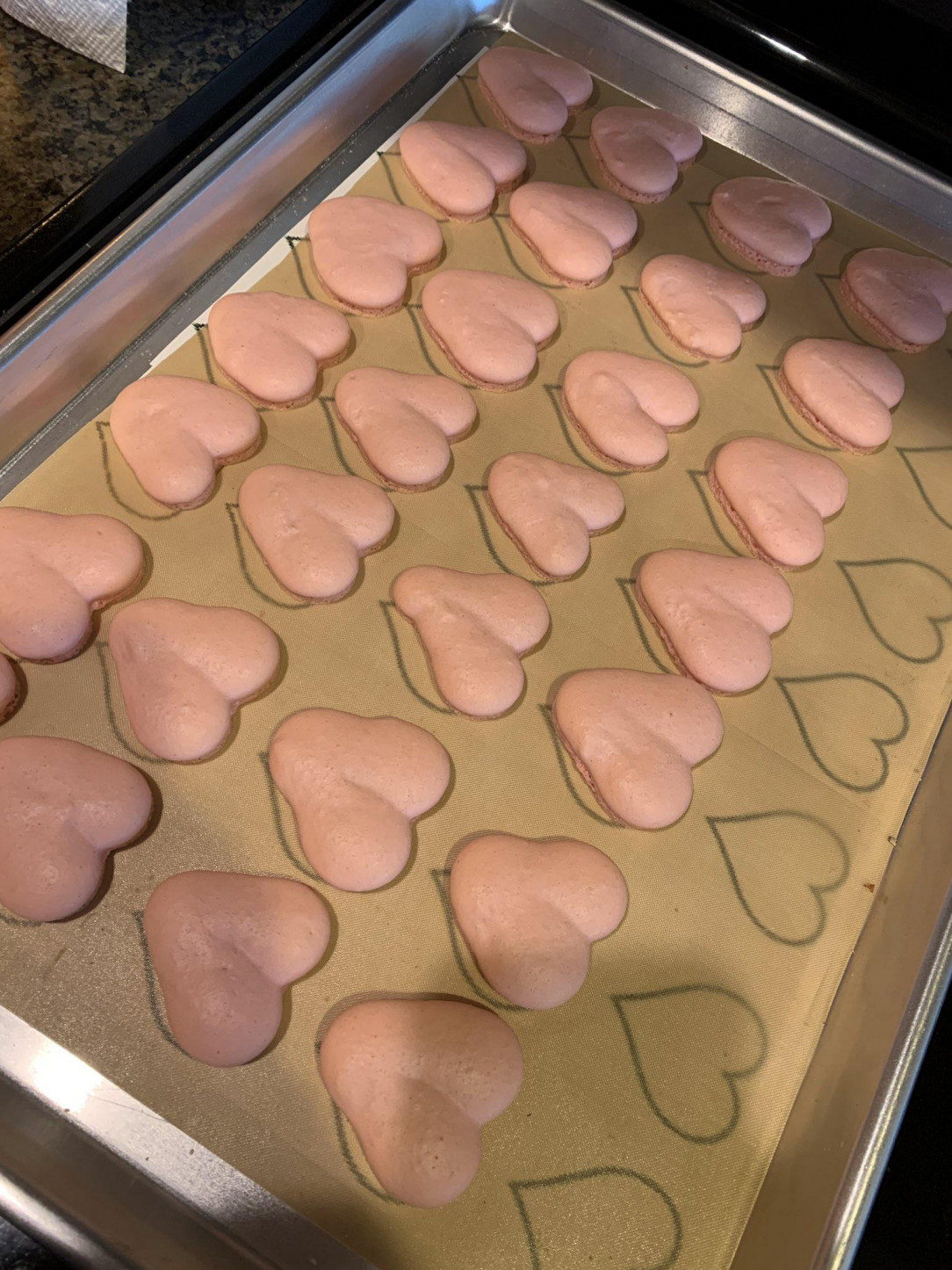 What could go wrong when you try to bake some heart shaped cookies