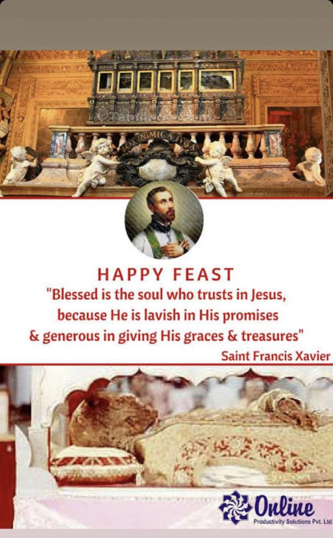 Happy feast of Saint Francis Xavier