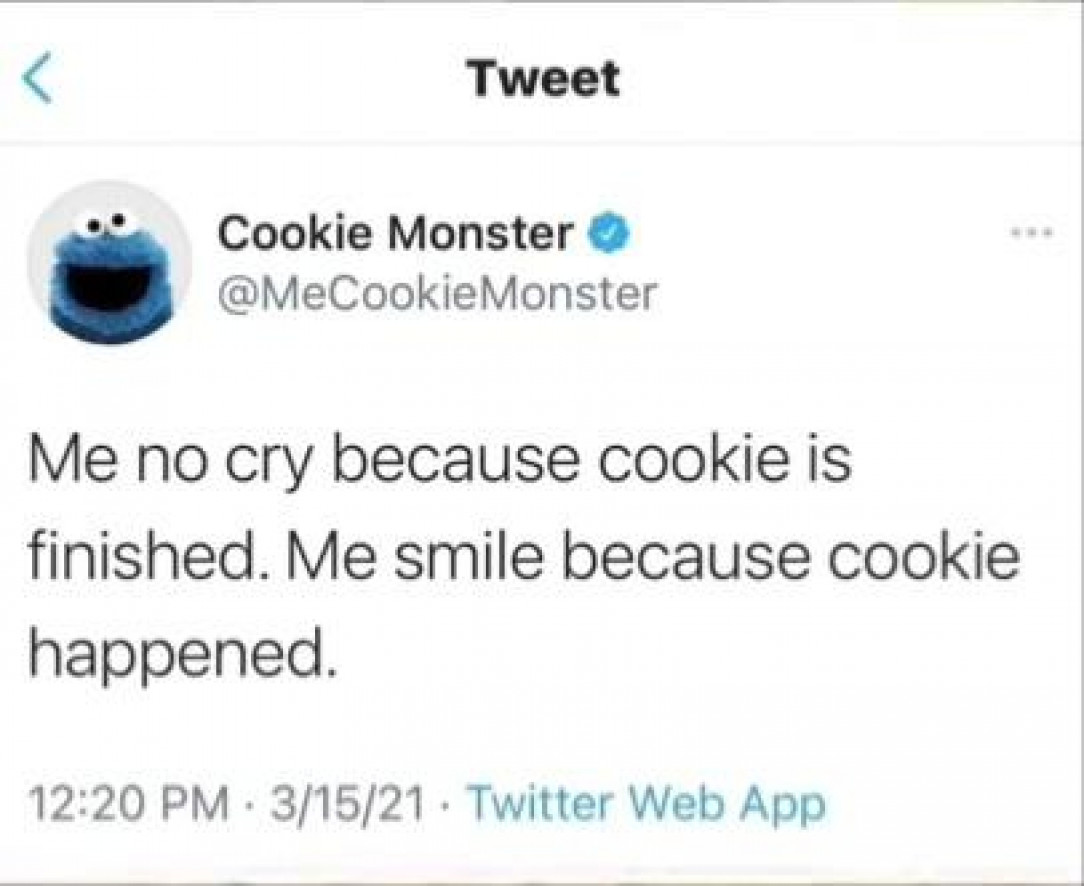 Cookie monster advice