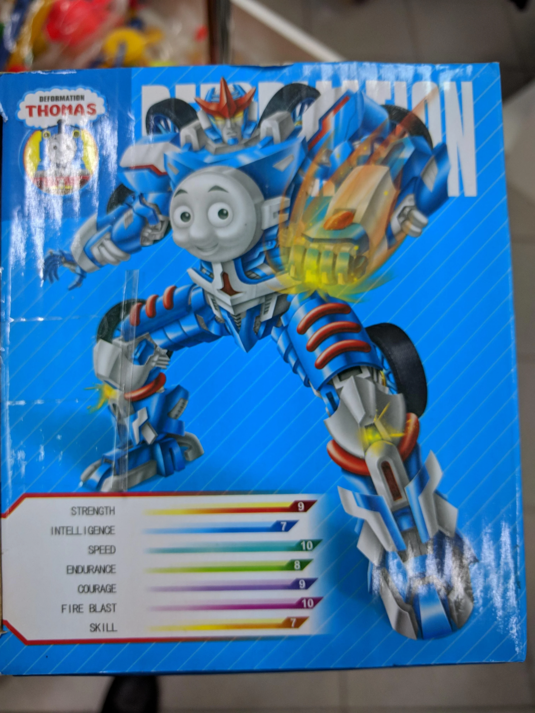 Thomas the Autobot, defender of rails
