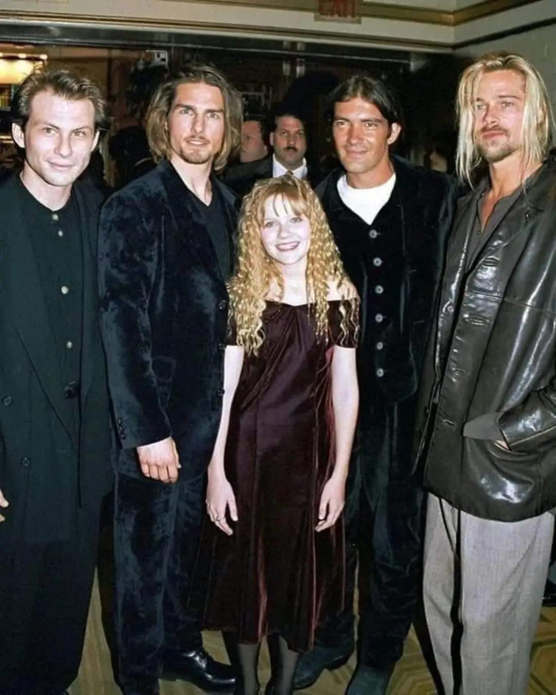 The cast of Interview with the Vampire at the premiere (1994)