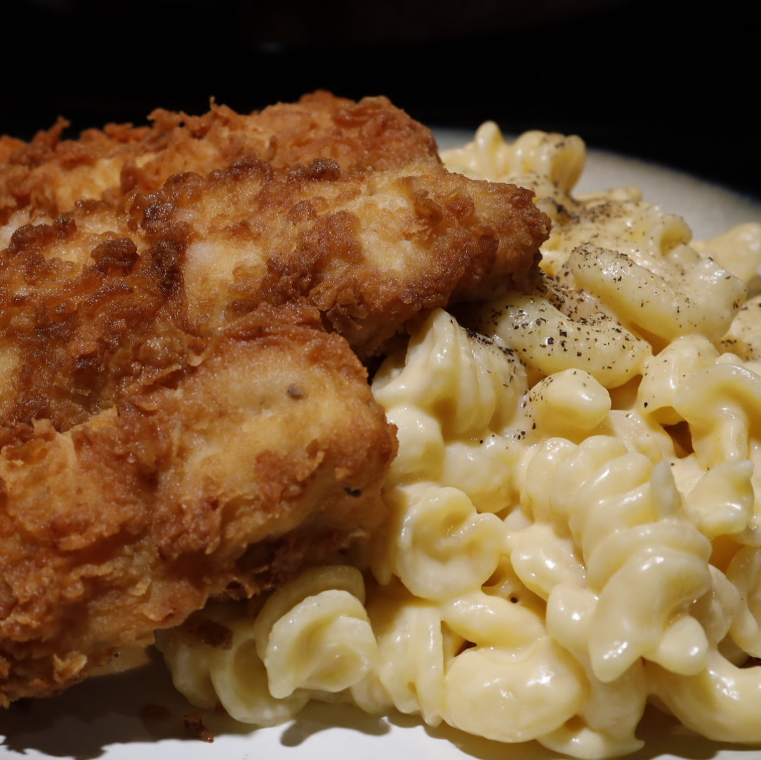 Fried chicken &amp; mac