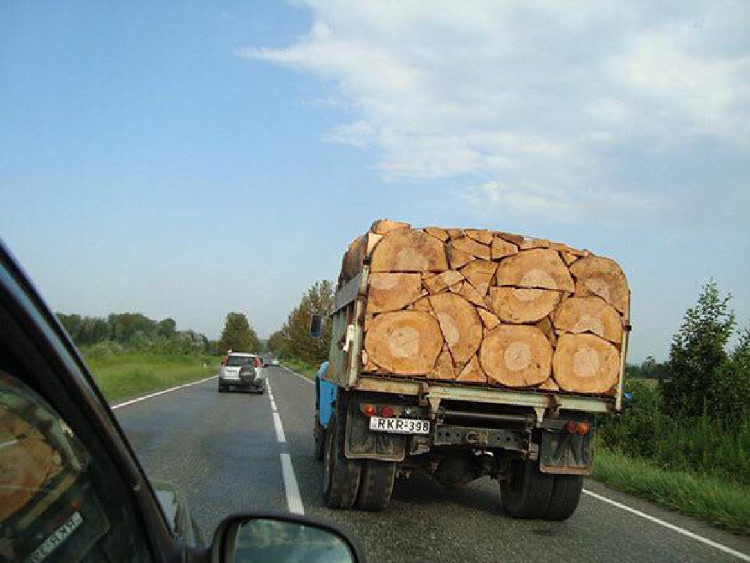 Tetris-like logs