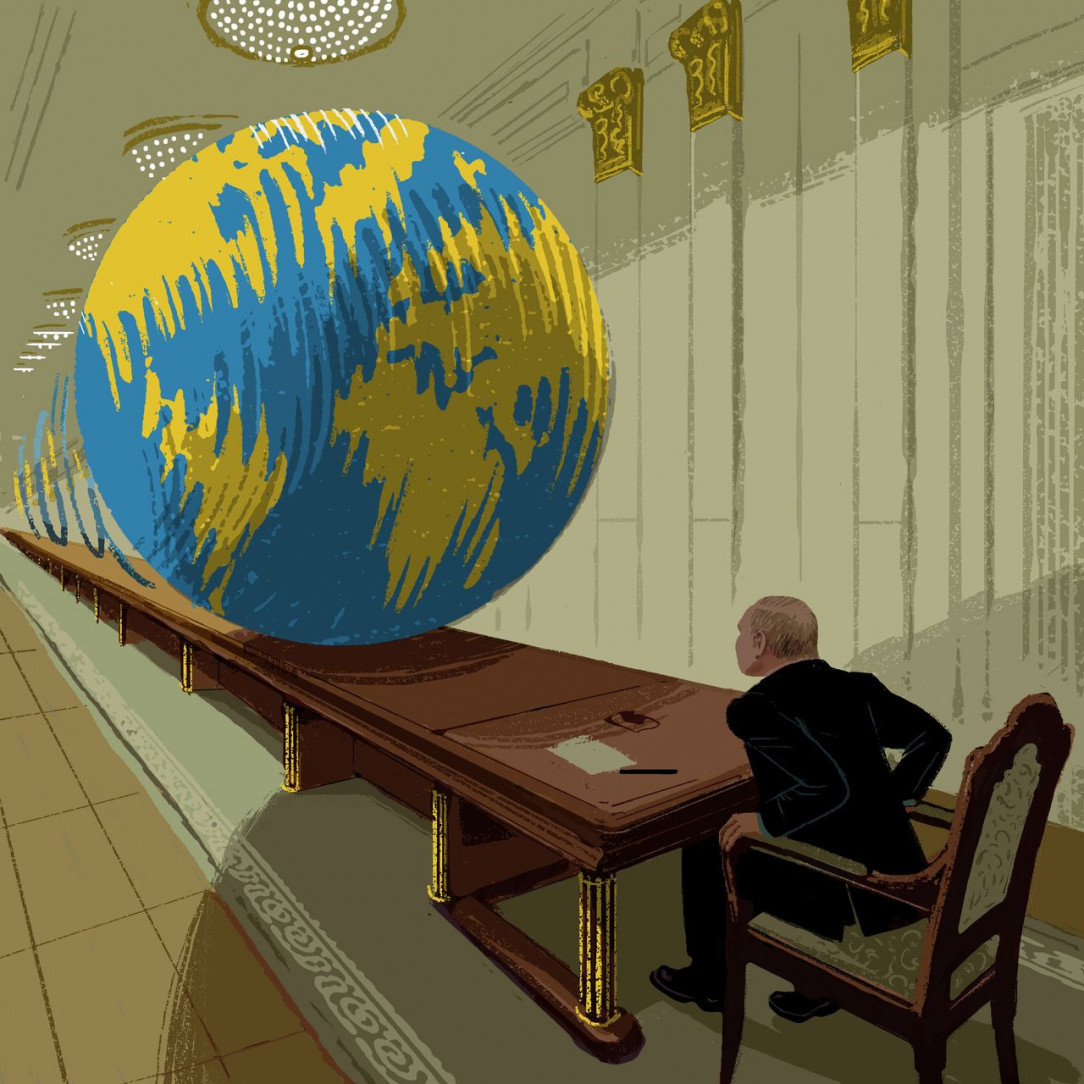 The World That Putin Has Made (Art by Pep Monserrat)