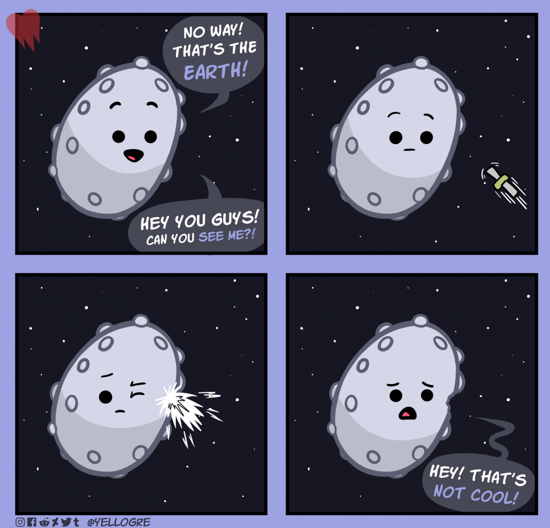 NASA attack an innocent meteor
