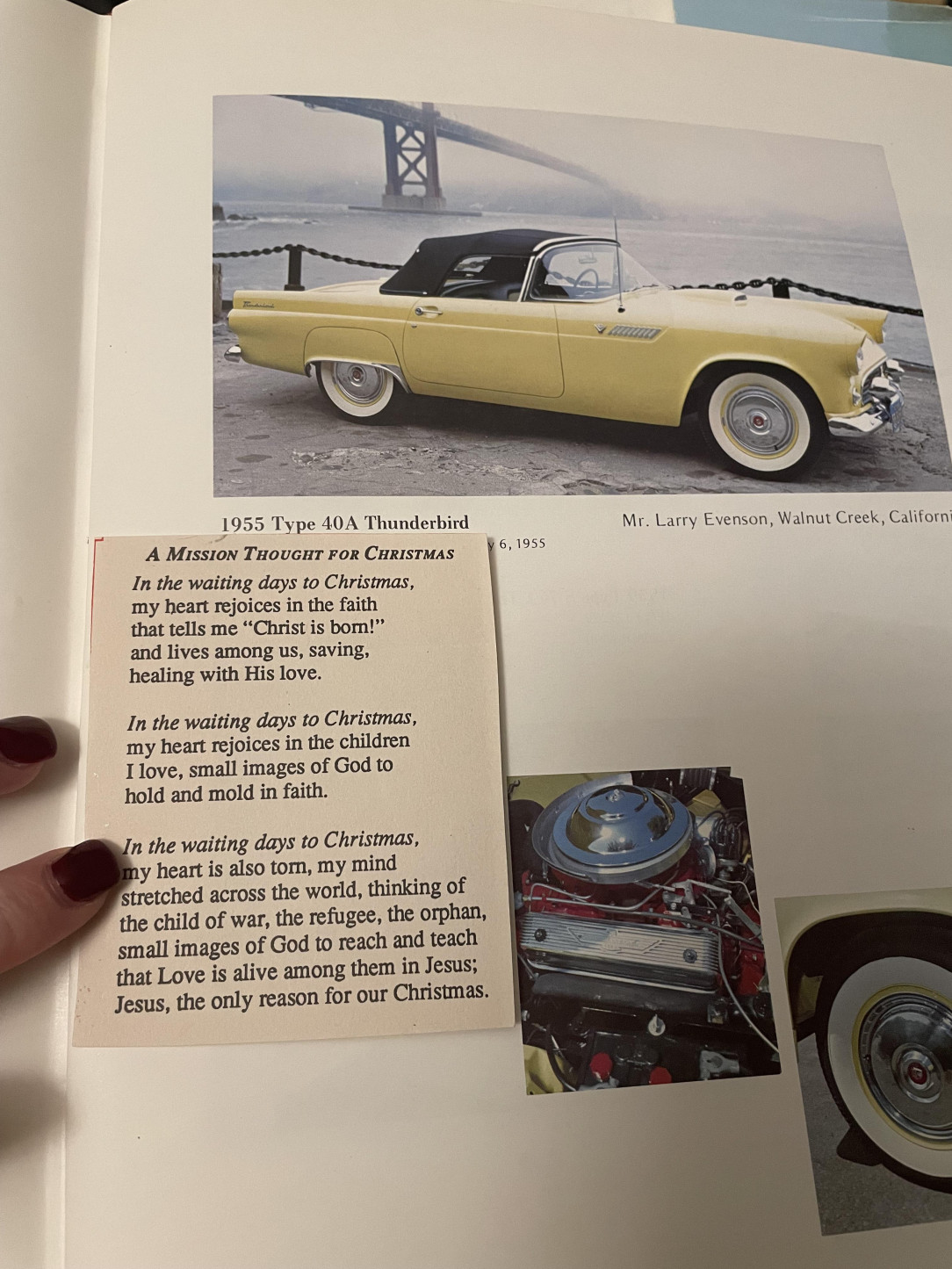 Bought a book about Thunderbirds at a museum. This was inside