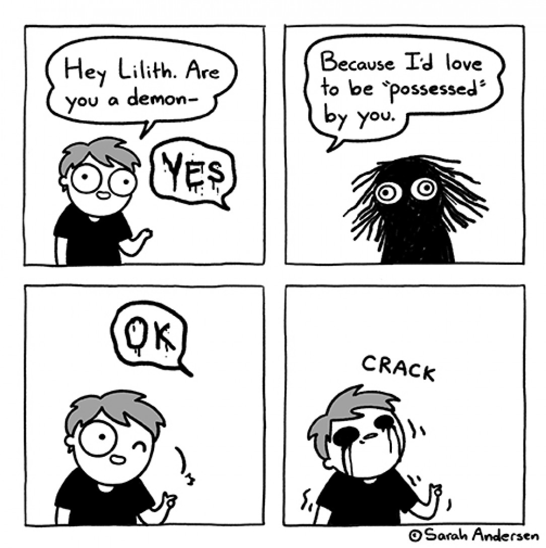 Possession (comic by Sarah Andersen)