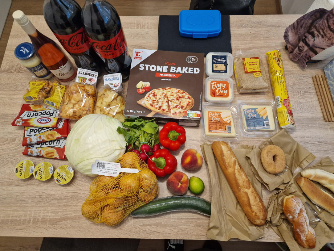 40€ worth of groceries in Czechia