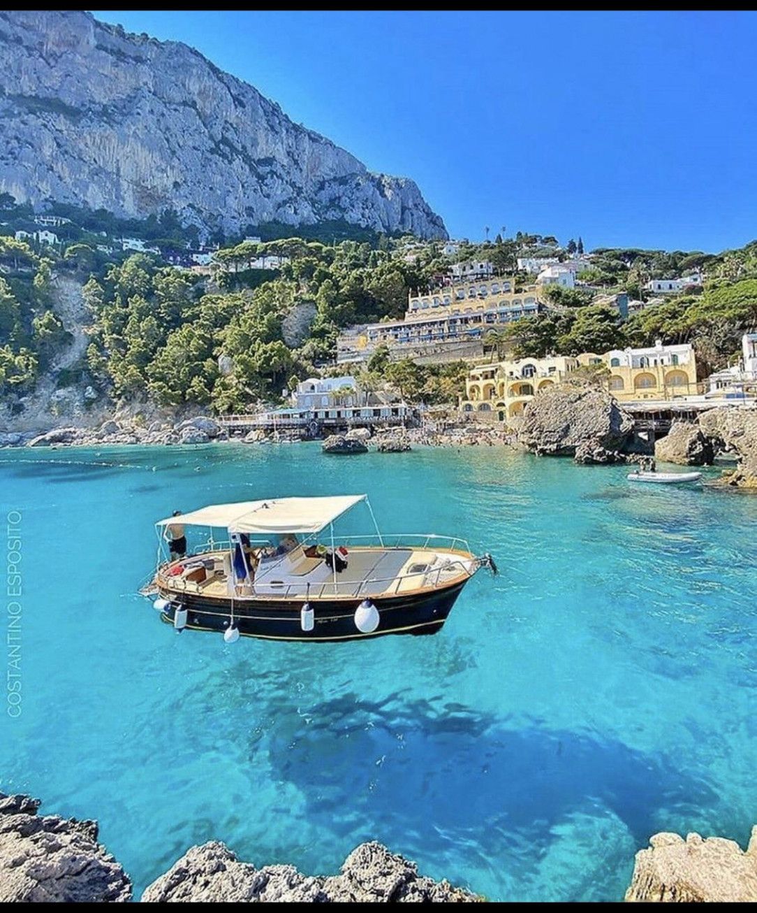 Scenery in Capri Italy