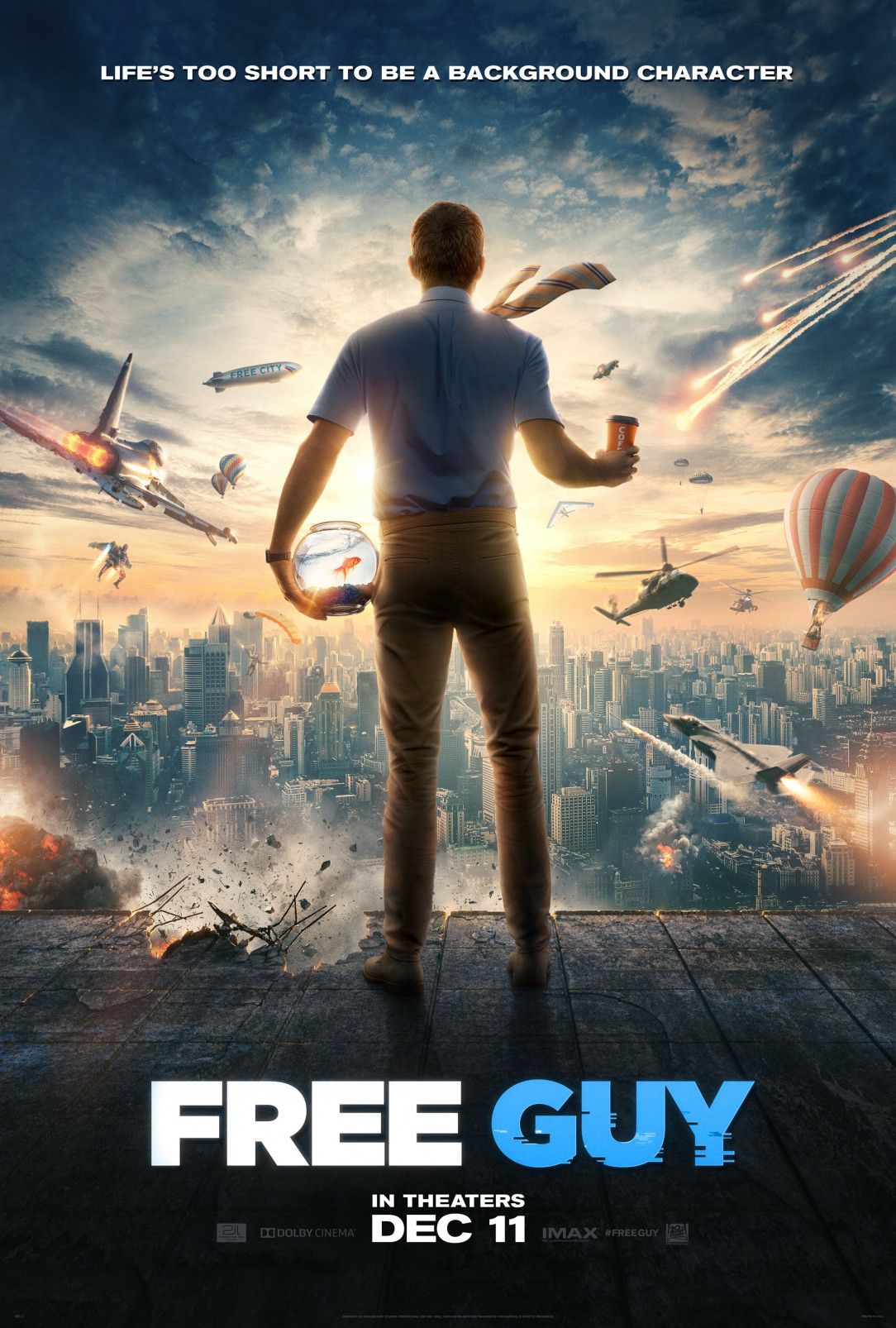 Official Poster for &#039;Free Guy&#039;