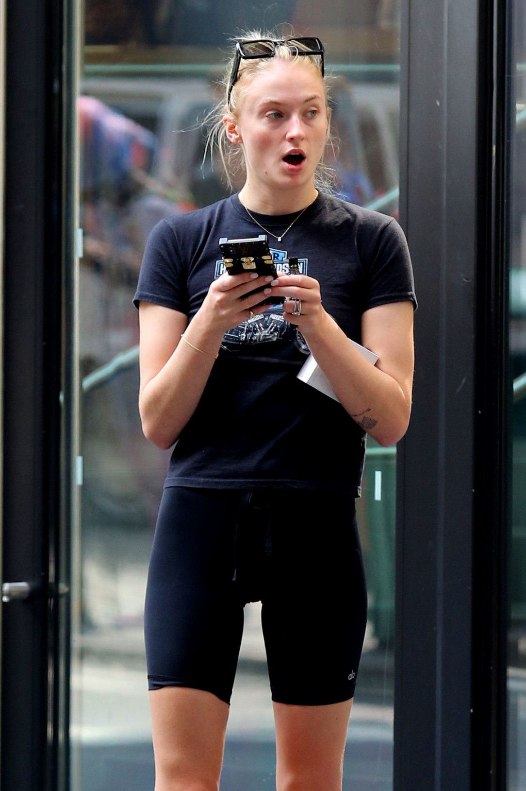 Sophie Shocked in Spandex