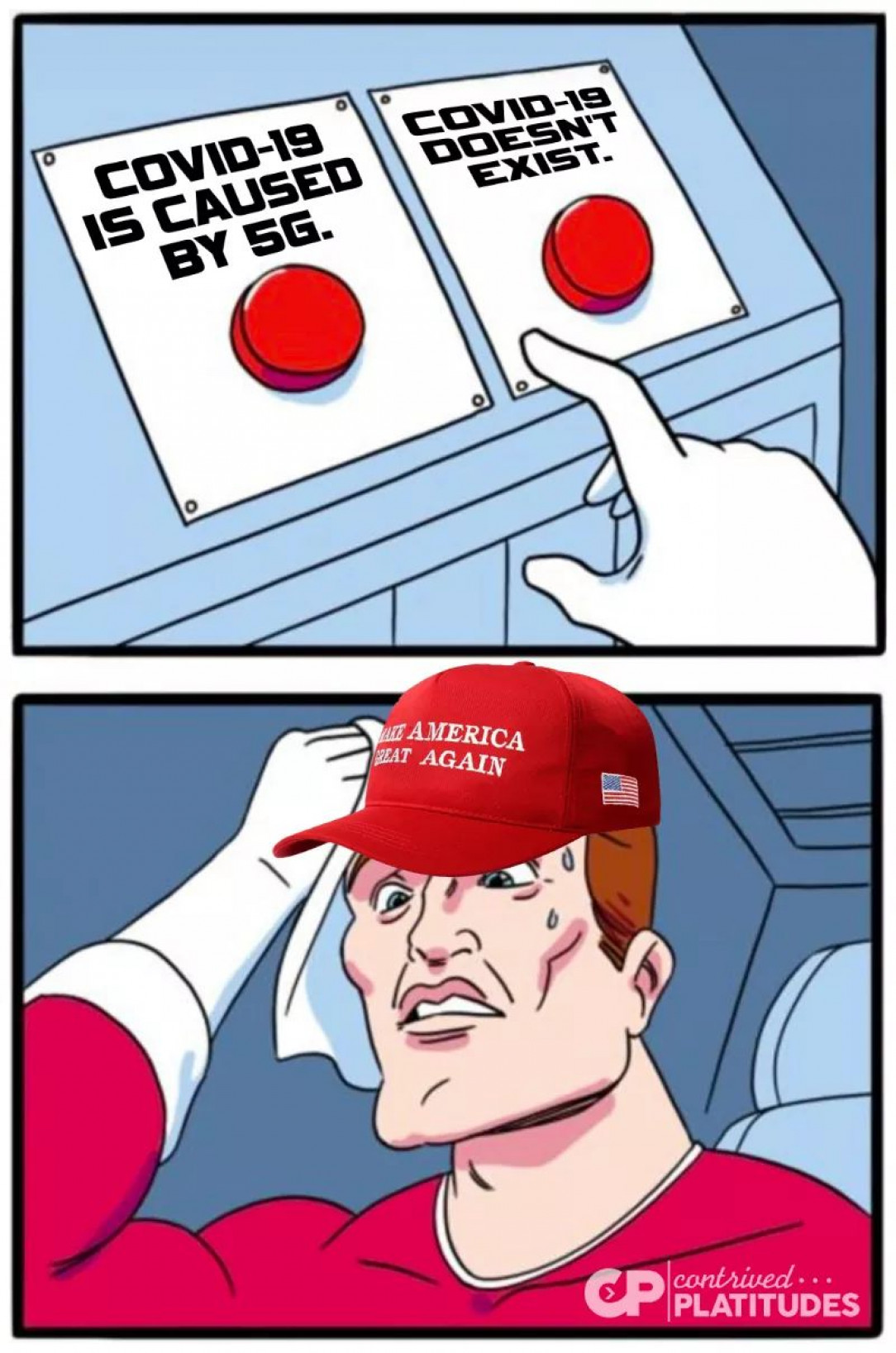 Trump supports be like