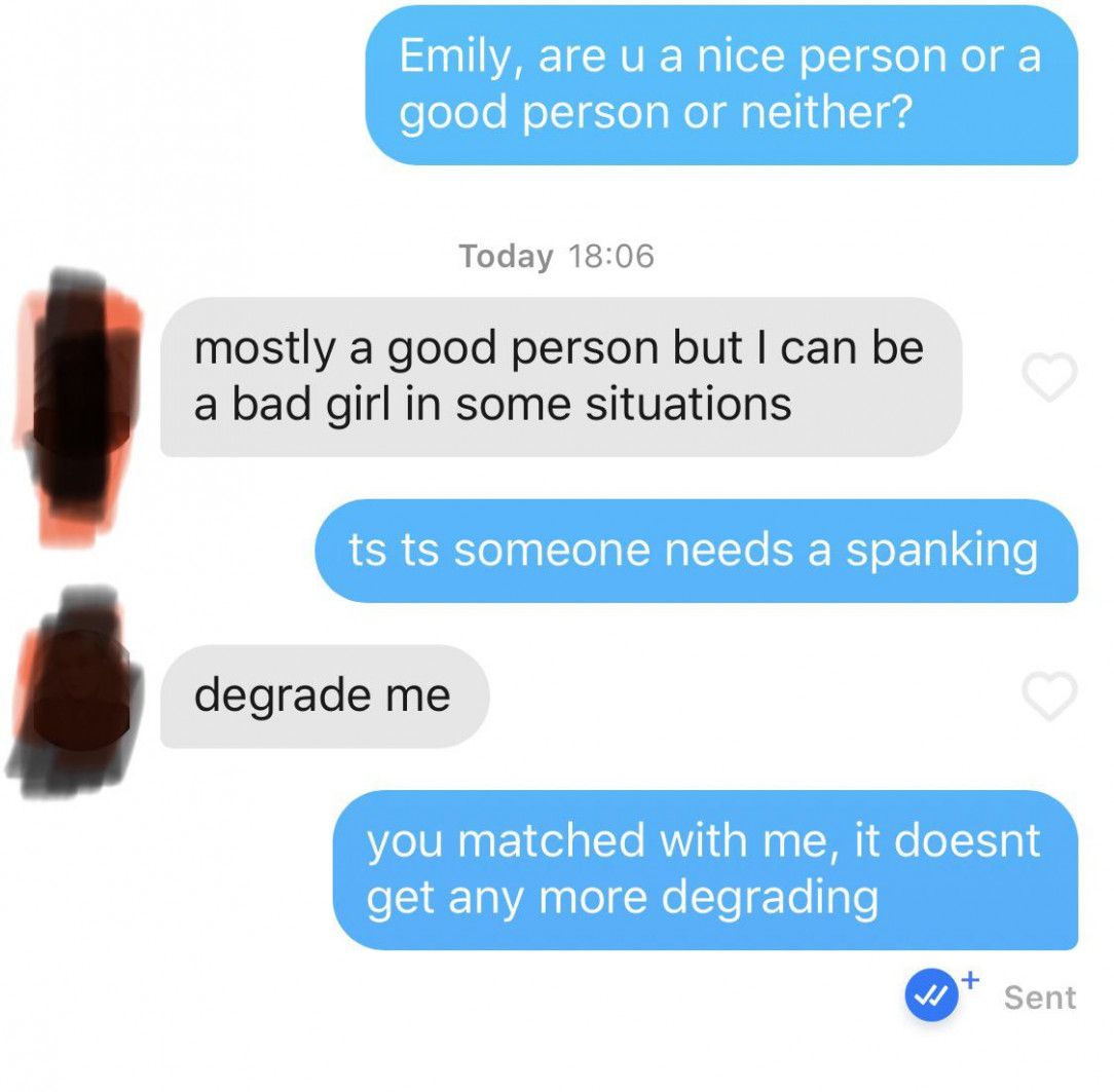 she stopped replying afterwards