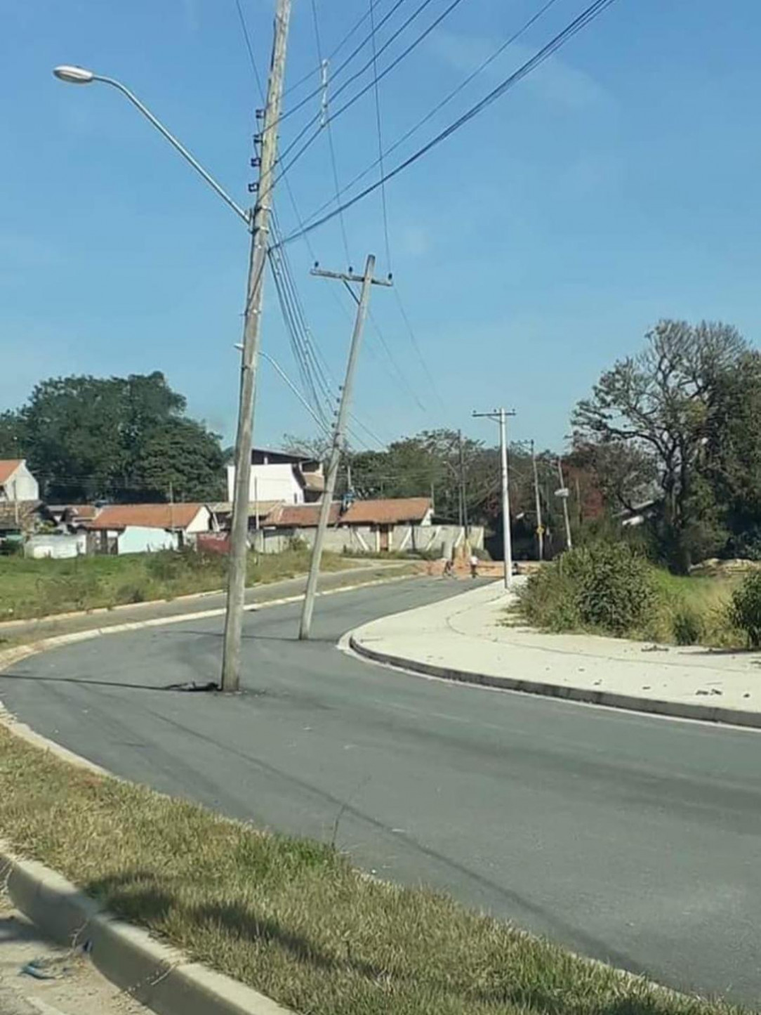 Powerlines are placed boss