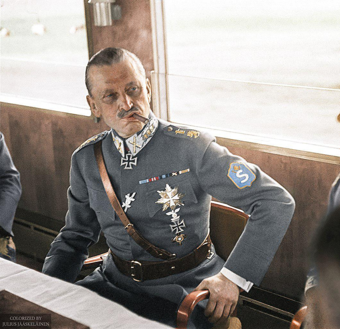 Marshal Mannerheim of Finland being a fucking awesome person he was