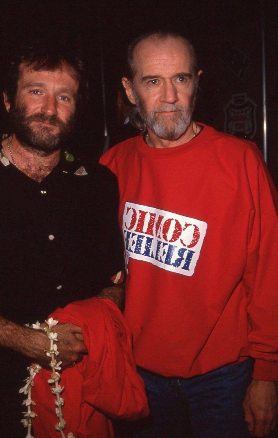 Arguably the two greatest comedians of all time, 1990