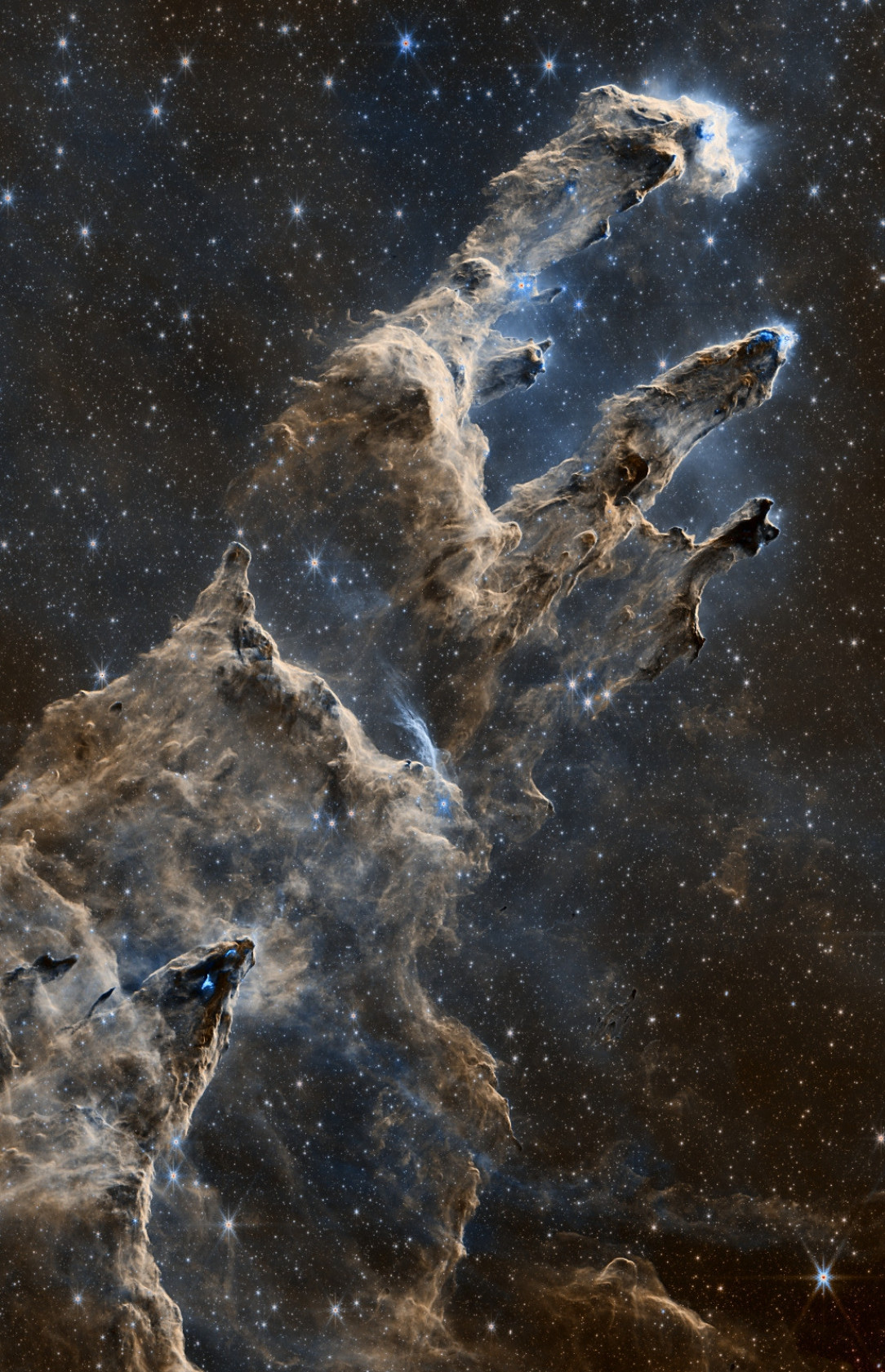 selfprocessed JWST&#039;s Pillars of Creation