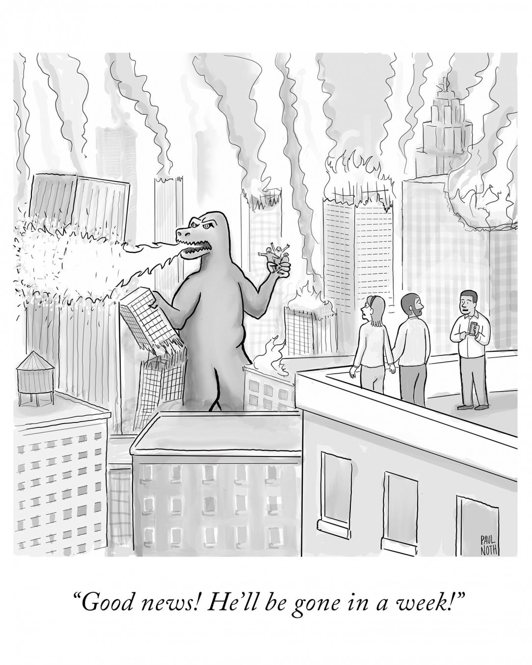from the New Yorker, was interesting