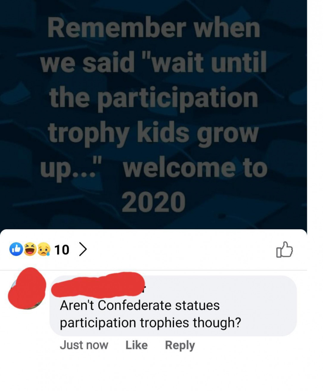 Their FB is full of Confederacy posts