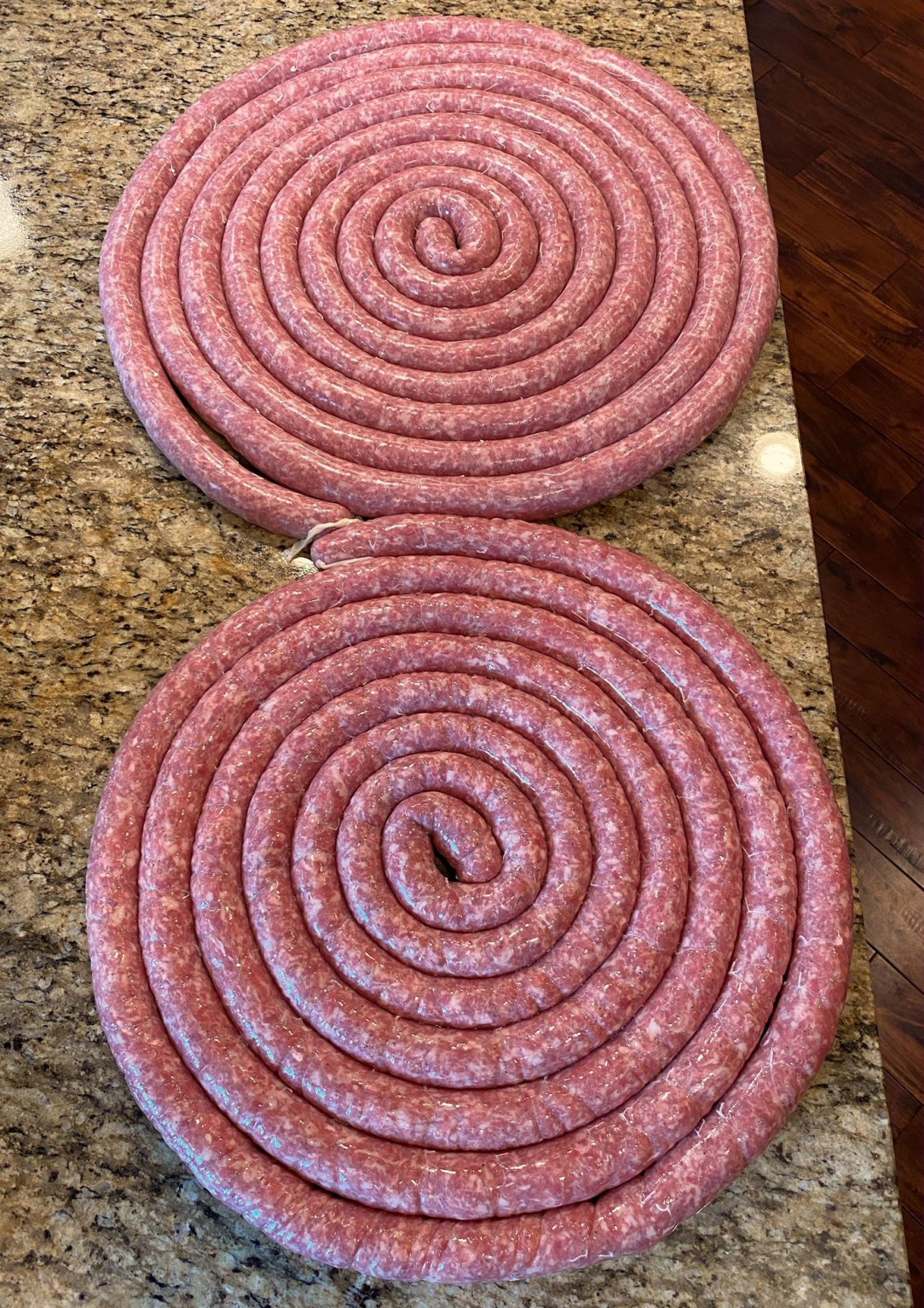 25lb of Homemade Sheboygan Bratwurst