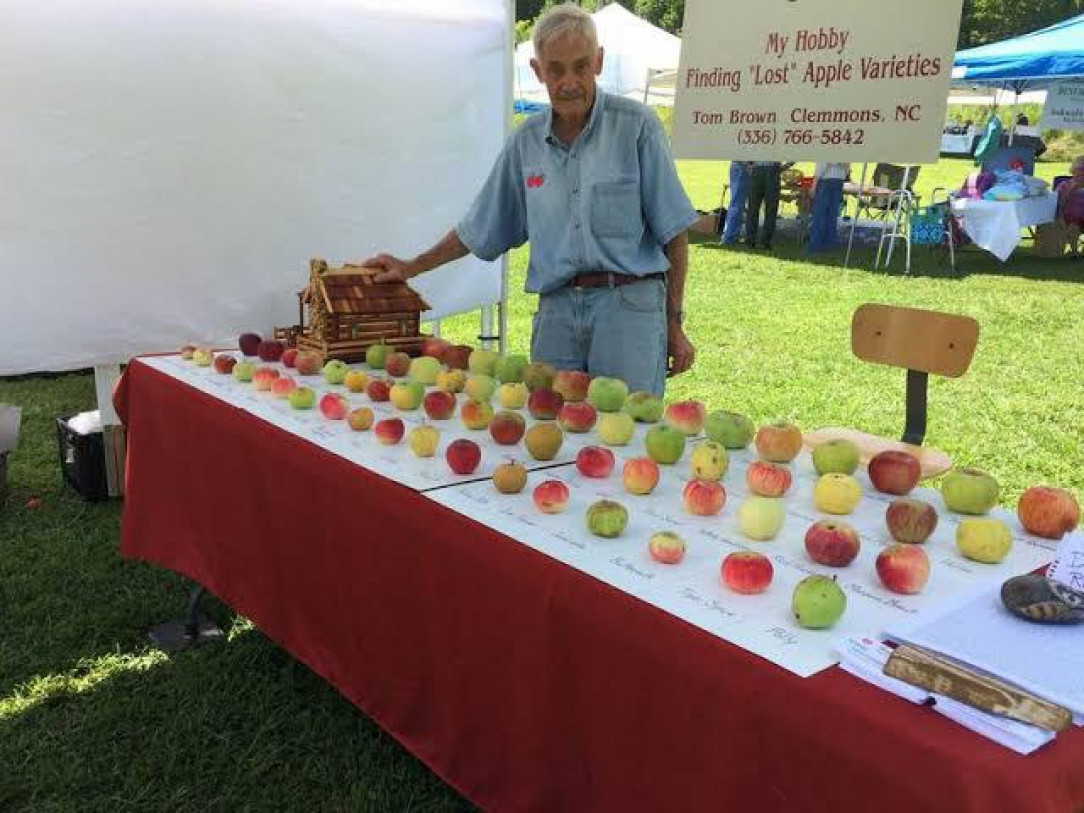 Retired chemical engineer Tom Brown has managed to save about 1, 200 varieties of rare and lost apple