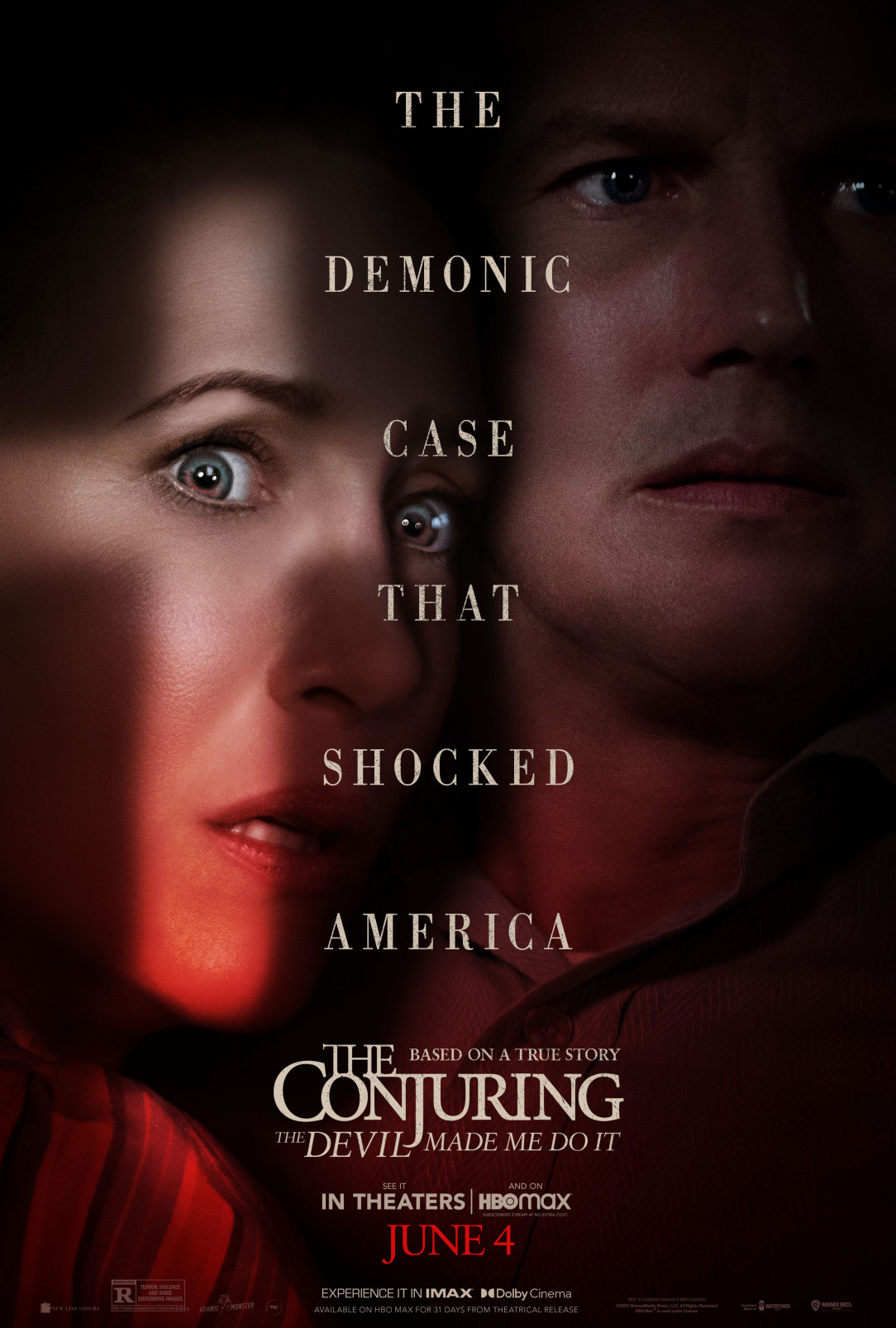 Official poster for &#039;The conjuring: the devil made me do it&#039;