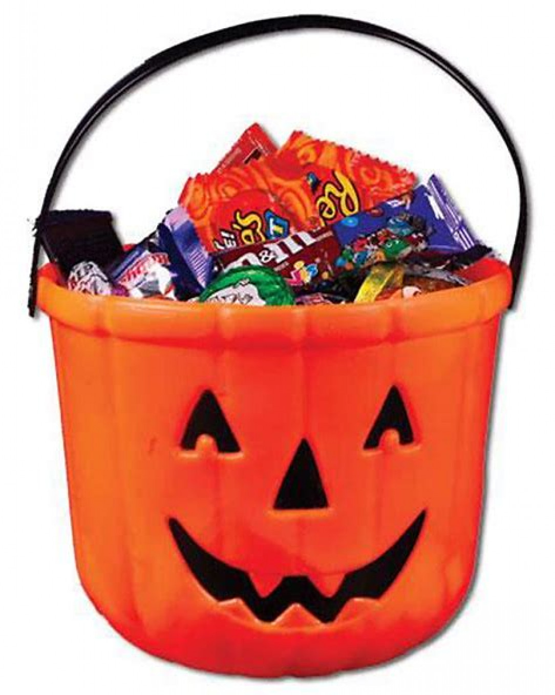 The smell from the bucket (or bag) of Halloween candy after an hour or 2 of trick or treating is just wafting back