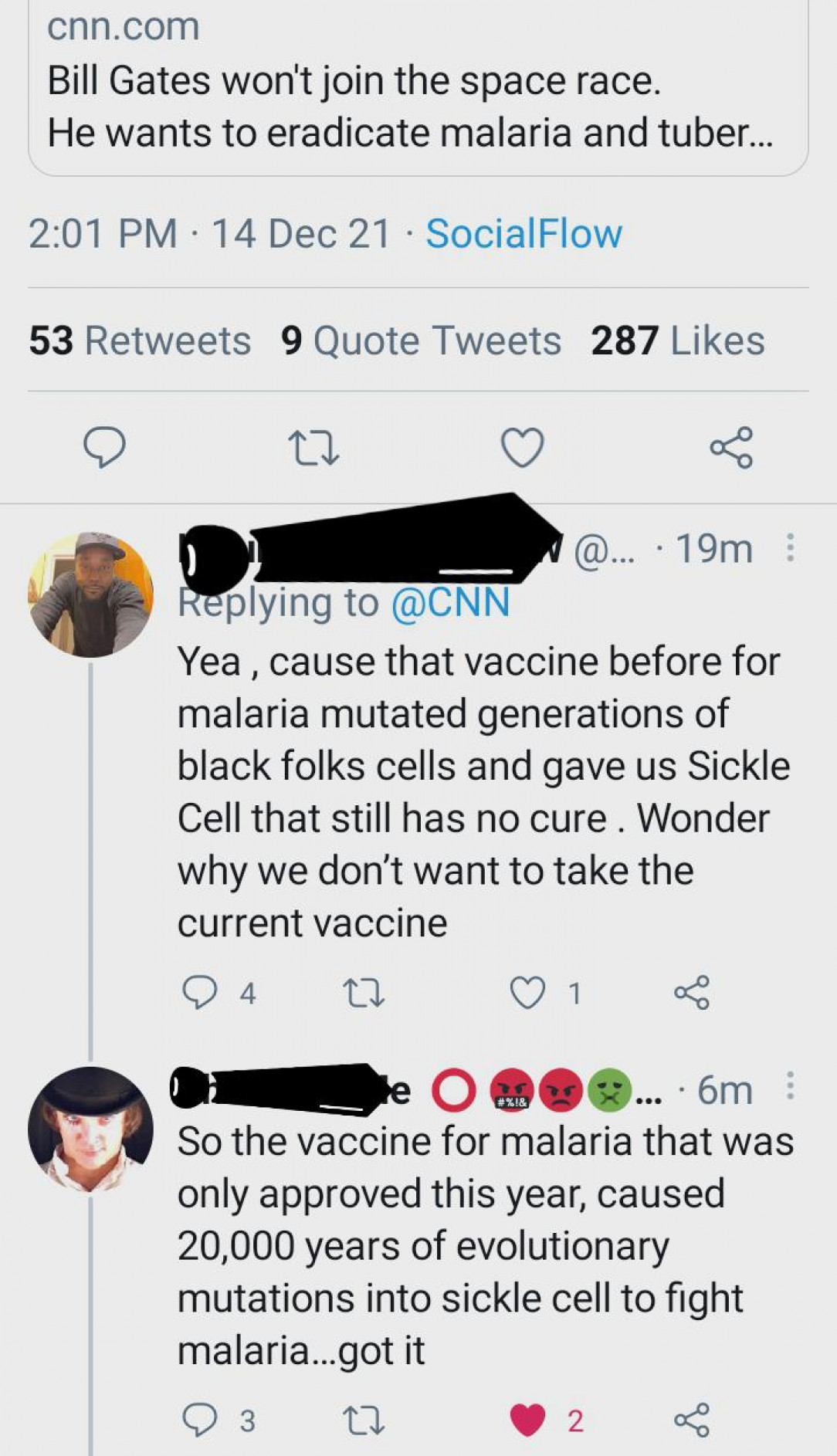 So vaccines are racist now