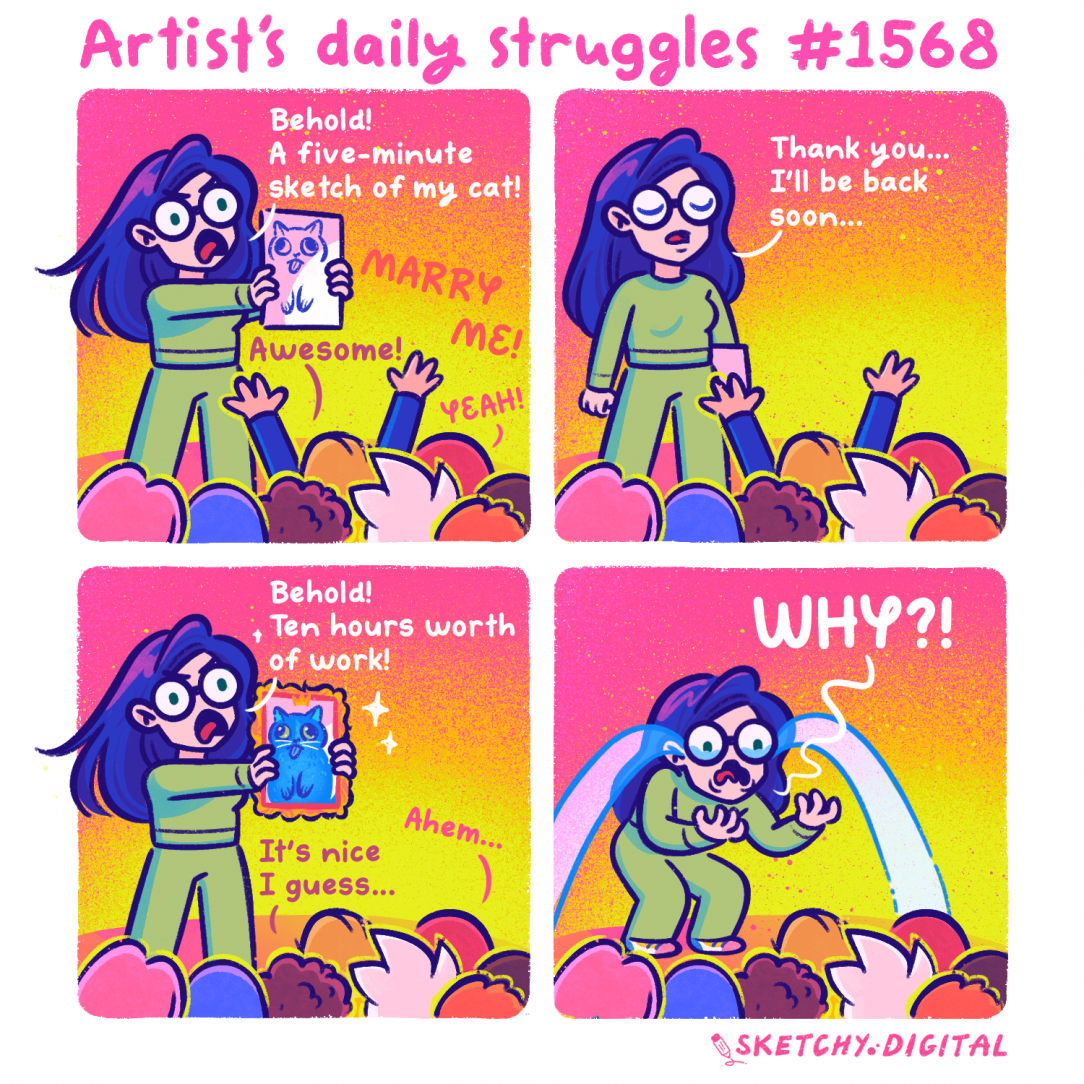 Artist&#039;s daily struggles #1568