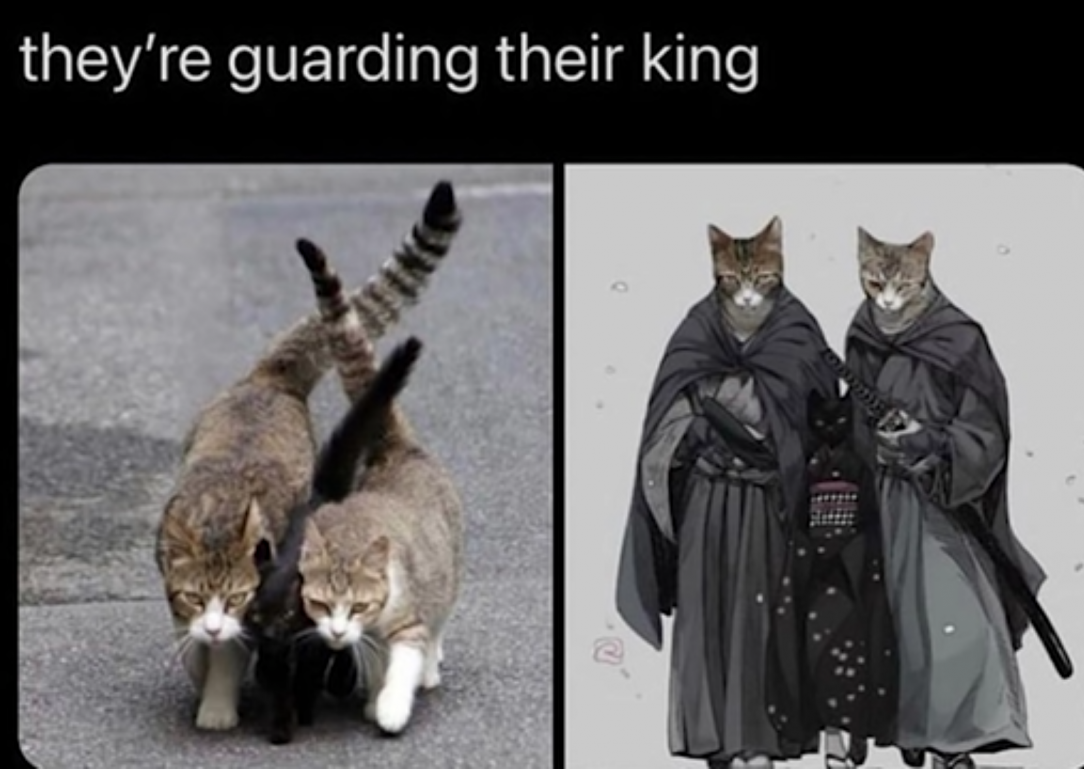 To get to the king you must defeat the twin warriors