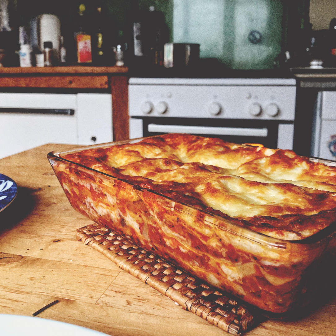 Nothing beats a homemade lasagna