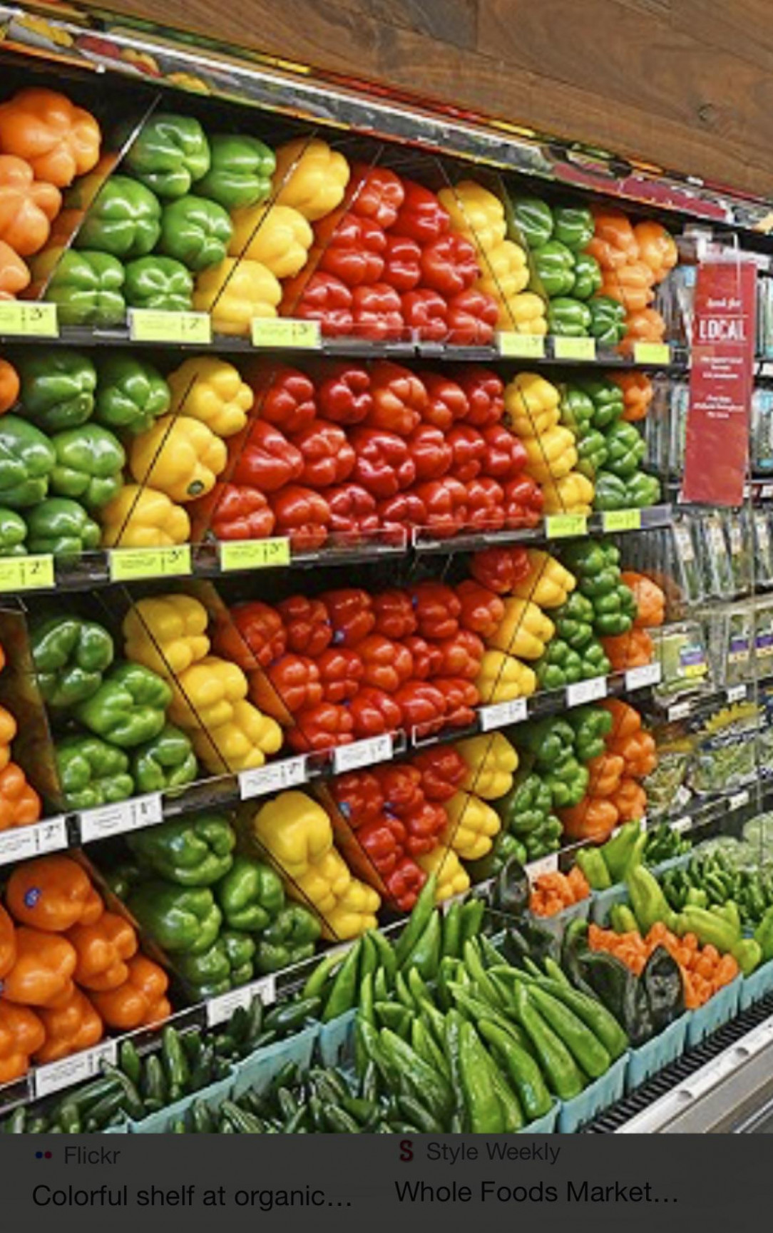 So wonderful to see an artistic vegetables display