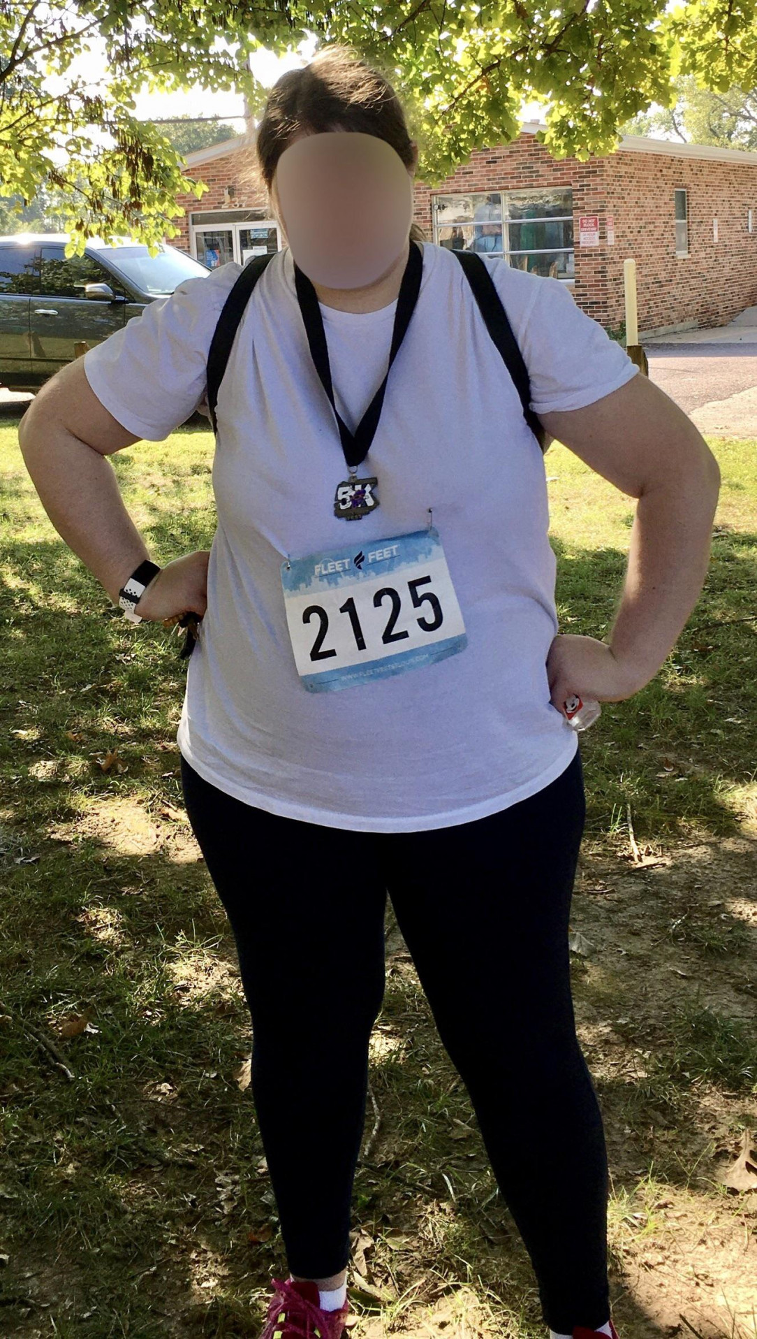 I’m a fat girl (240 lb, ) and I just walked a 5K!