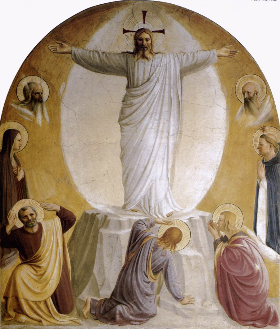 The Transfiguration of Jesus by Fra Angelico