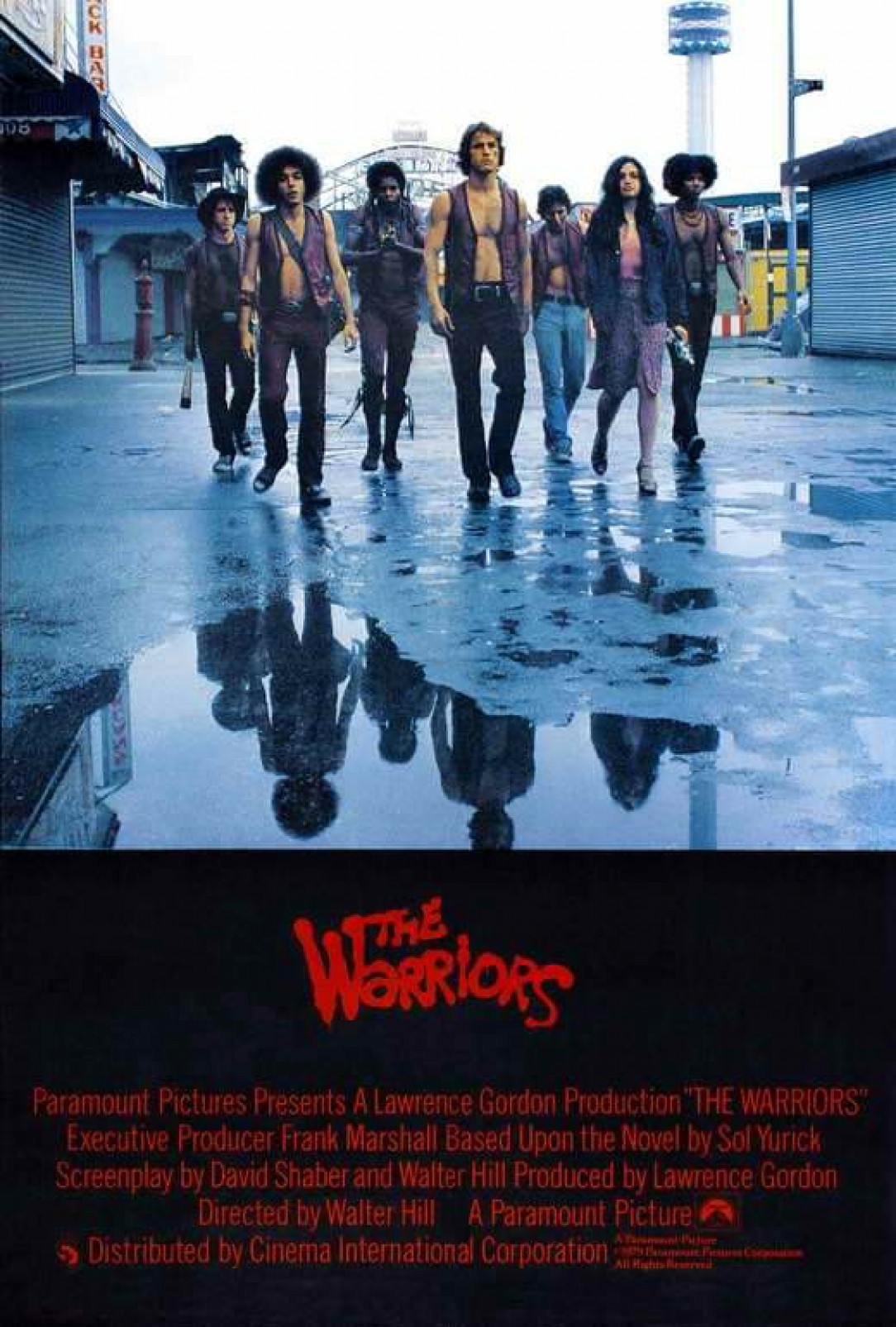 Original1979 release poster for The Warriors