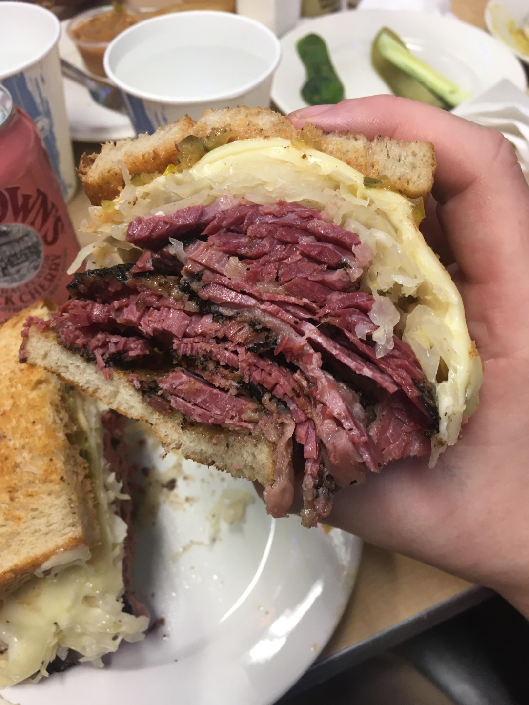 Pastrami from Katz Deli - worth every penny