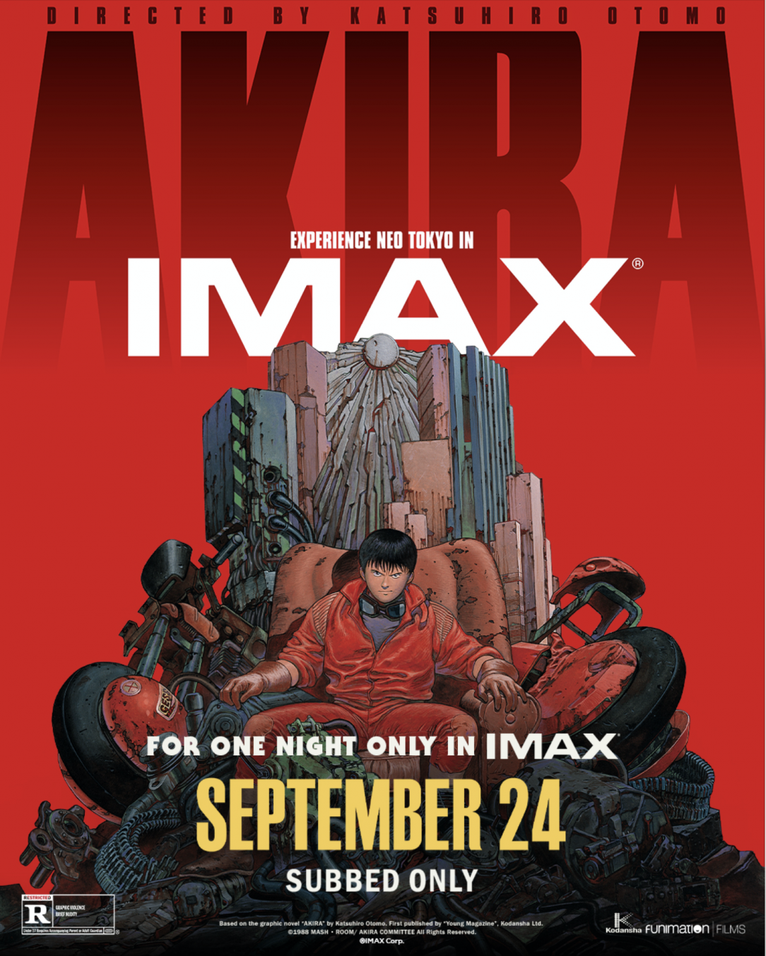 Akira IMAX Release Poster