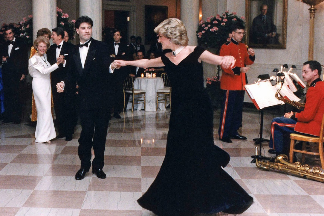 Princess Diana dance in the white house