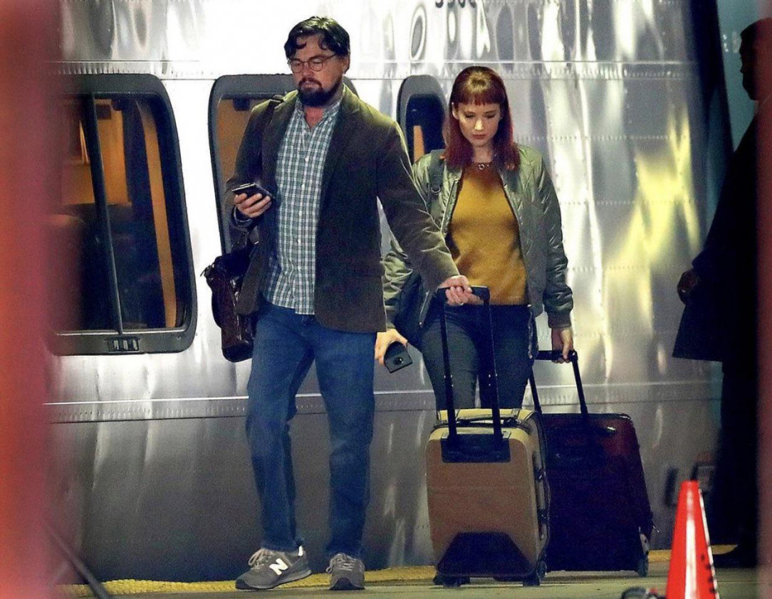 First Image of Leonardo DiCaprio and Jennifer Lawrence on the Set of Adam McKay’s ‘Don’t Look Up’ in Boston