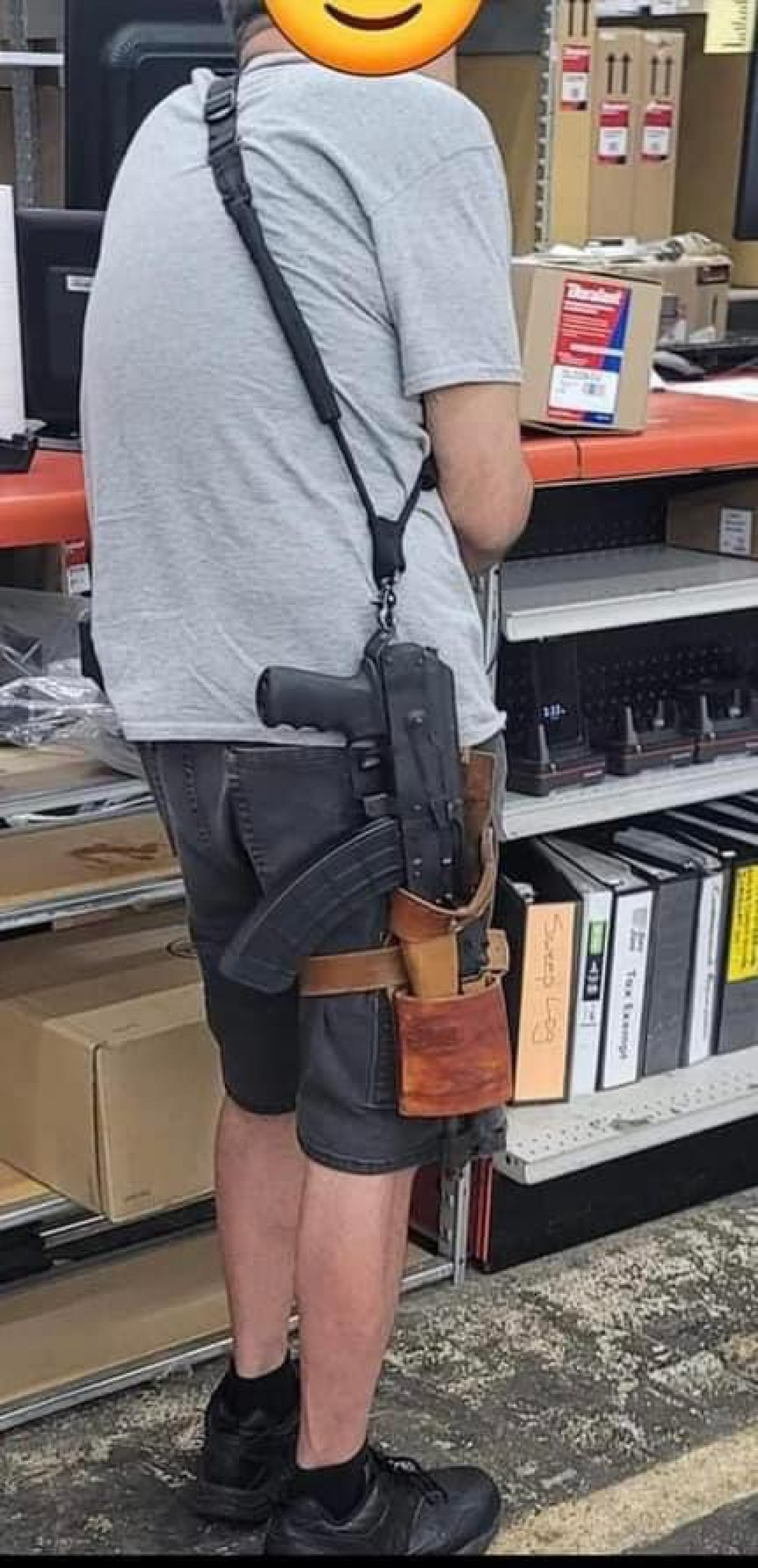 Defender of the auto parts store