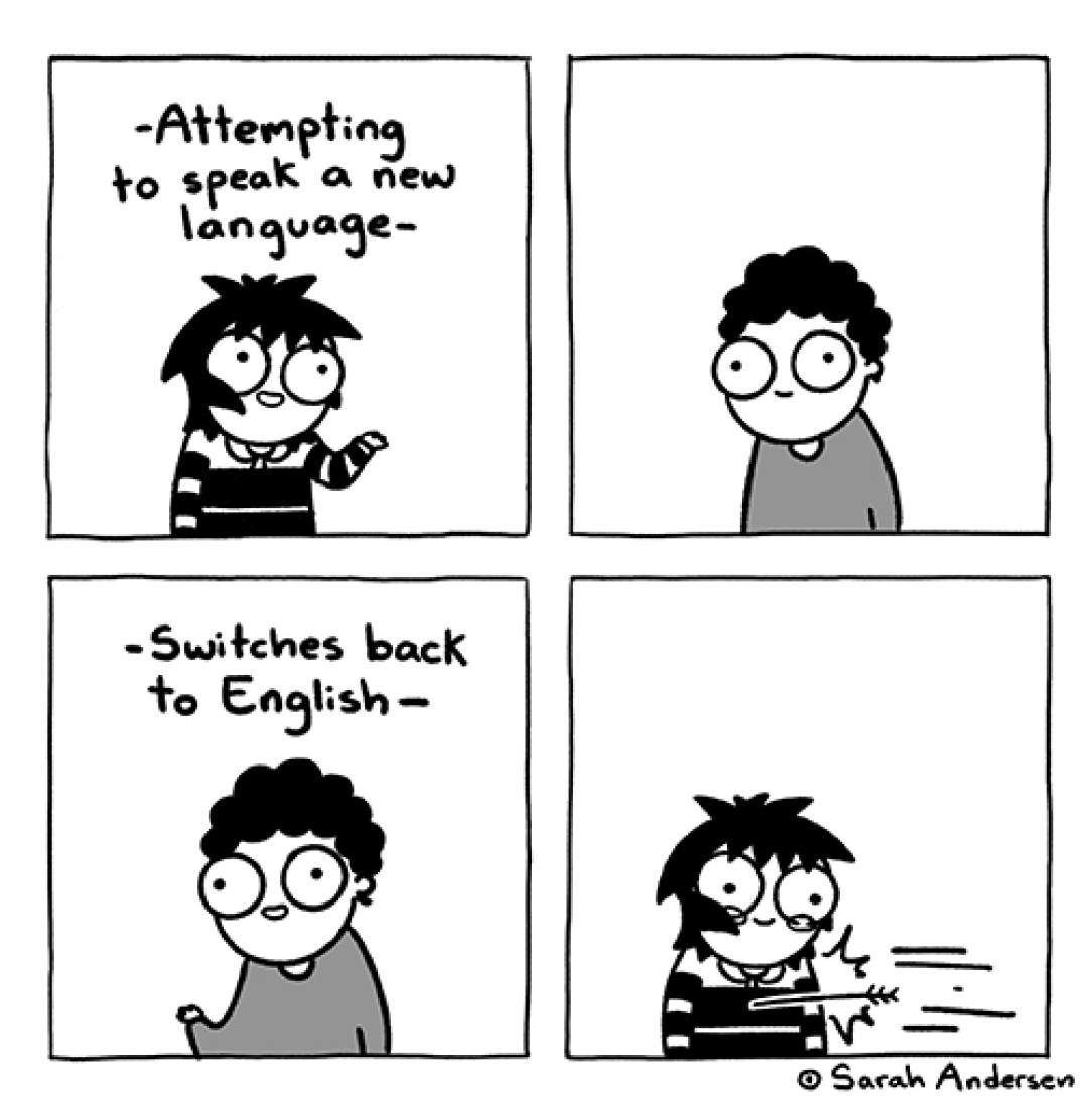 Language (comic by Sarah Andersen)