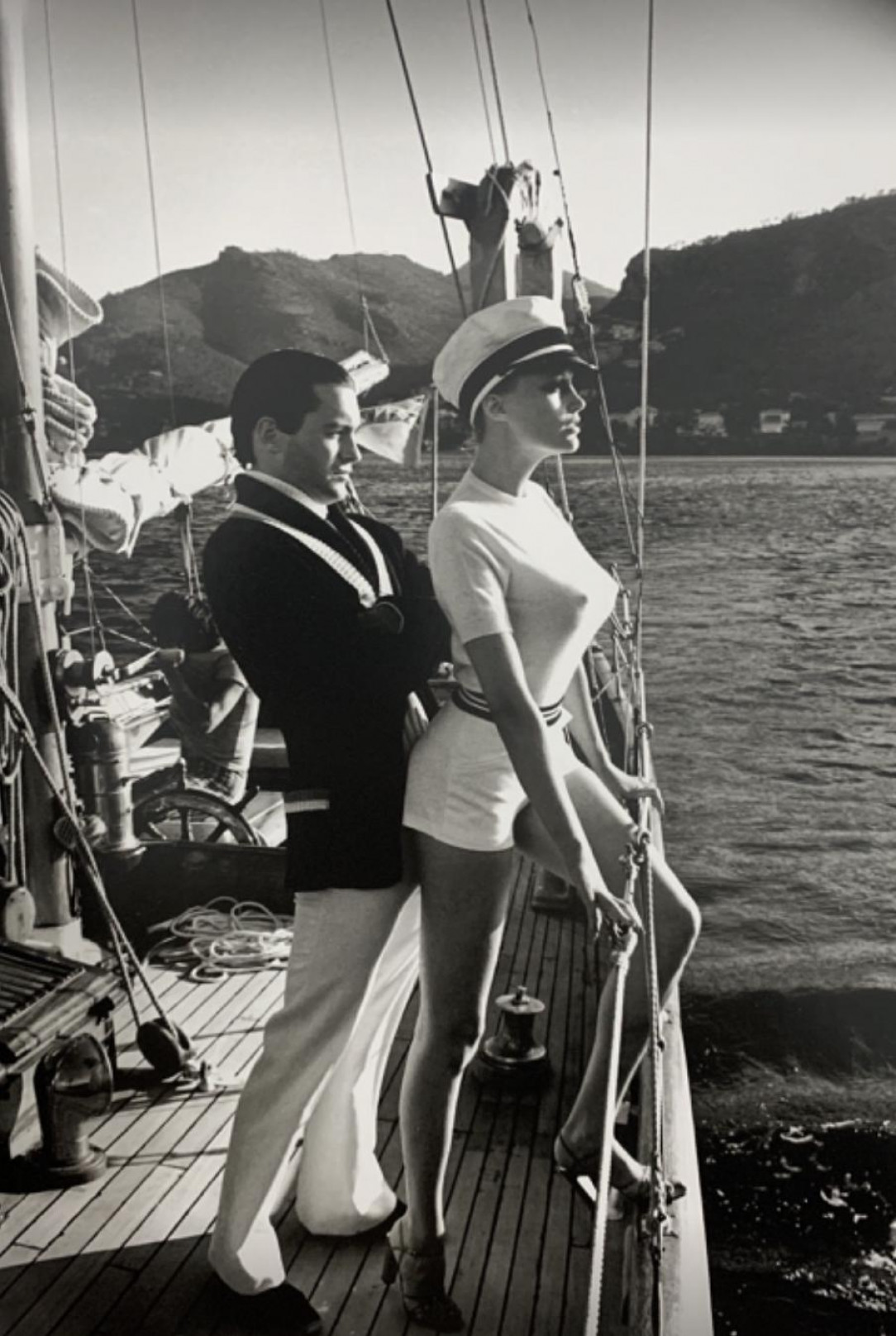 Helmut Newton 1975 photo at Cannes for French Vogue