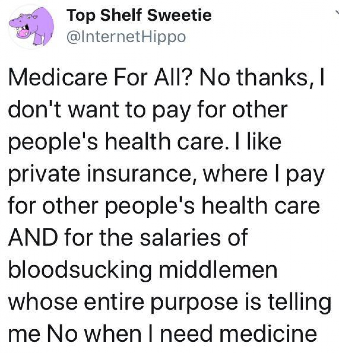 Remind me again, why do we need to tie healthcare to employers?