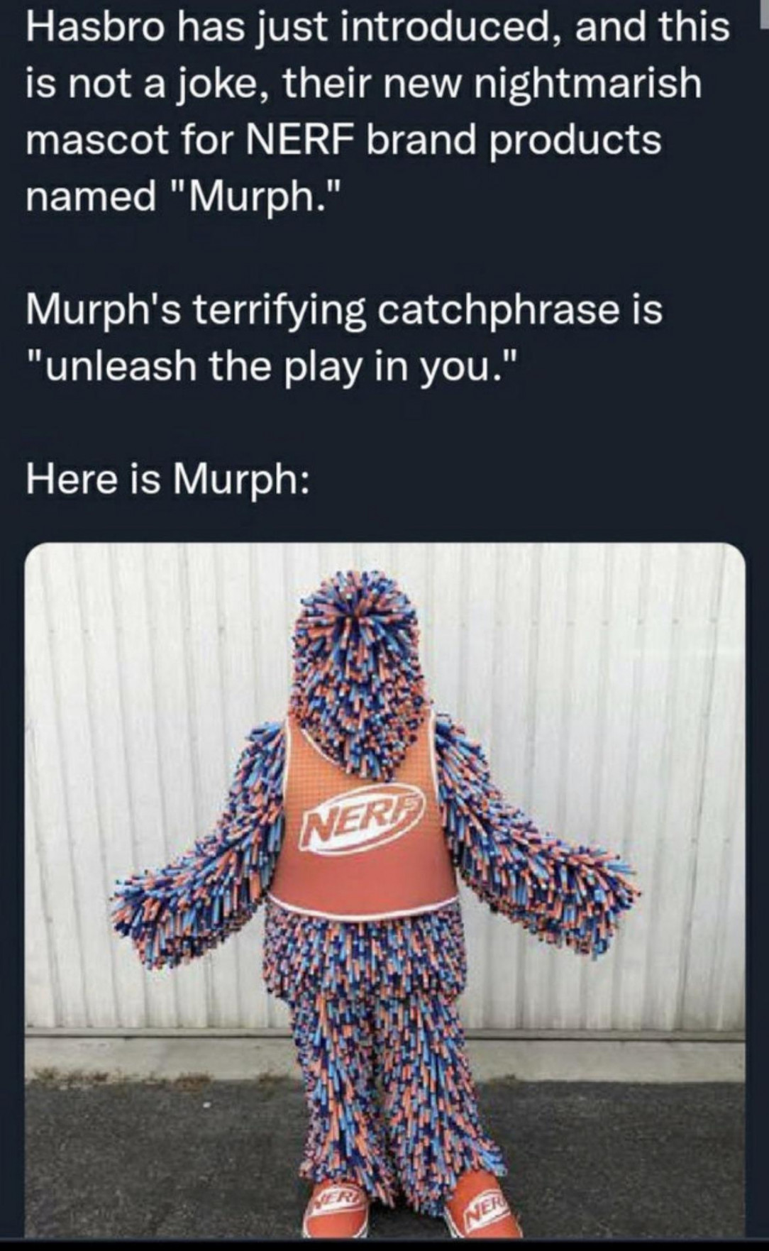 Murph, it is either him, or nothing