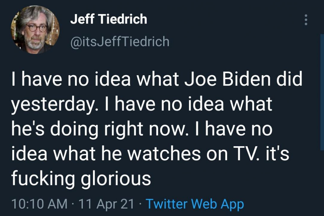 Curious about Joe Biden daily life