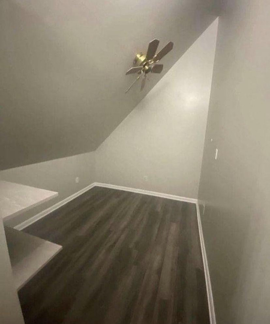 This suicide-friendly ceiling fan