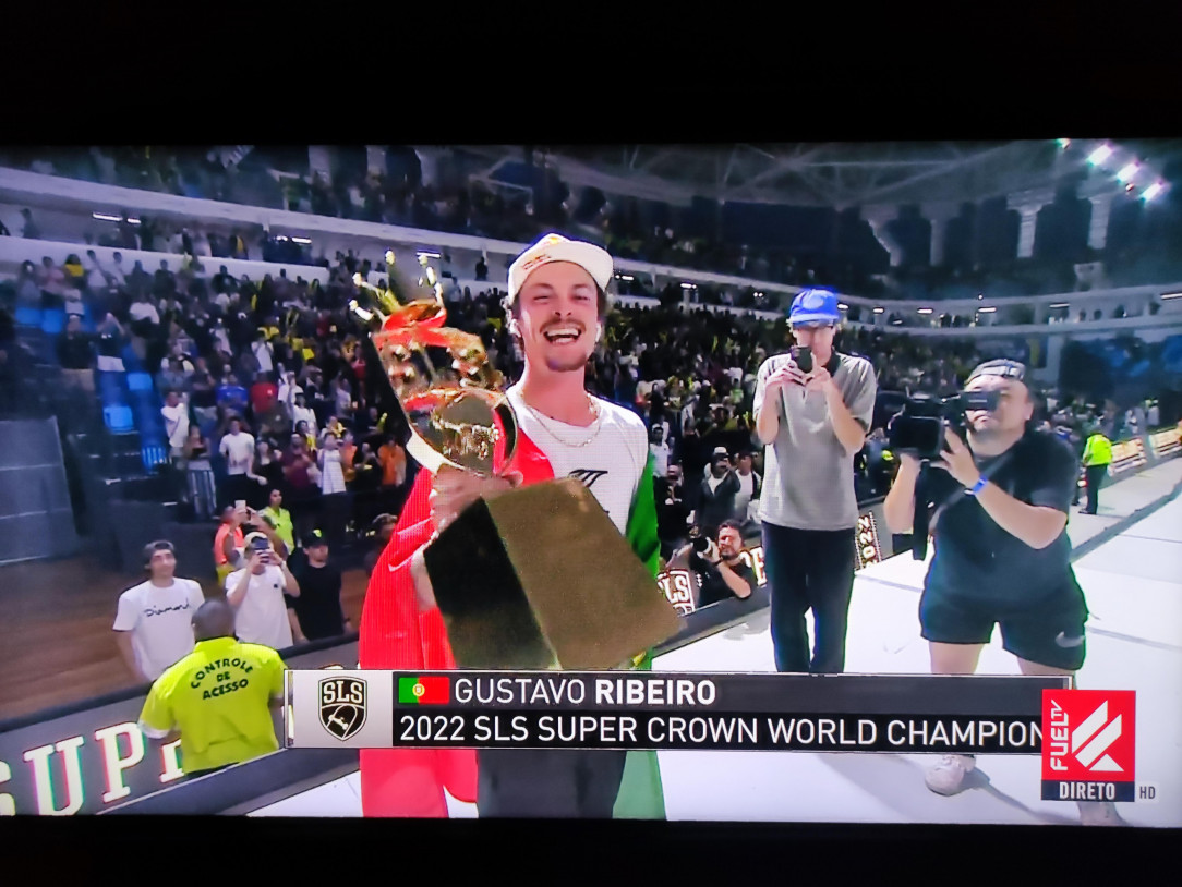 Portuguese Gustavo Ribeiro is crowned World Champion on the Street League Super Crown